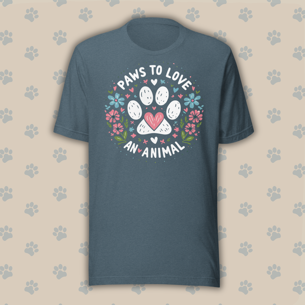 Circle of Pawsitivity Unisex Classic Tee