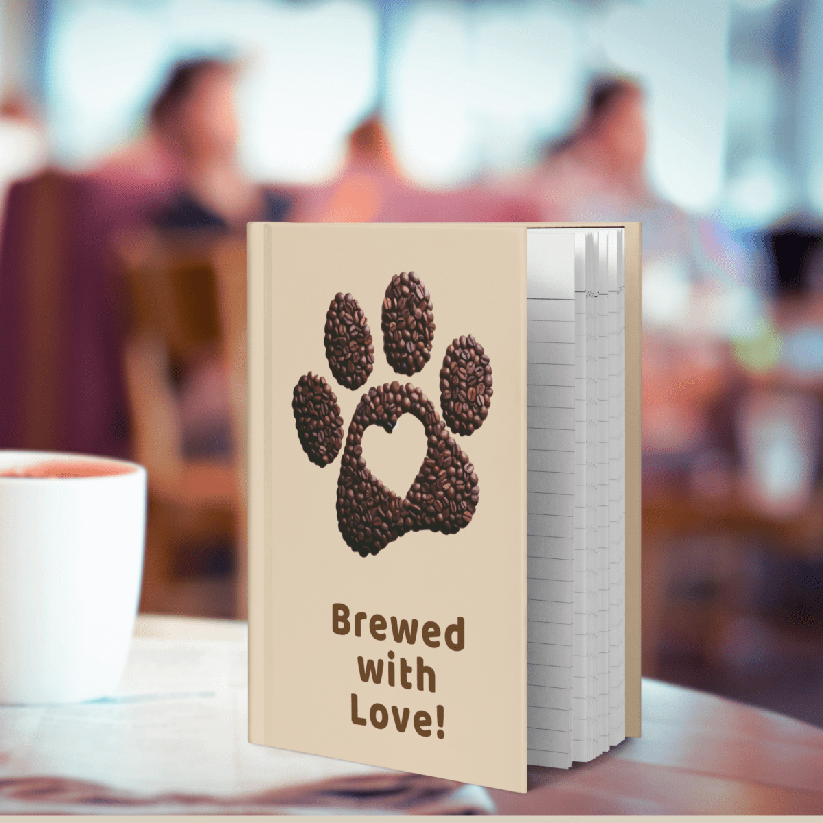"Brewed with Love" - Journal - Journal - Speak Up 4 Paws