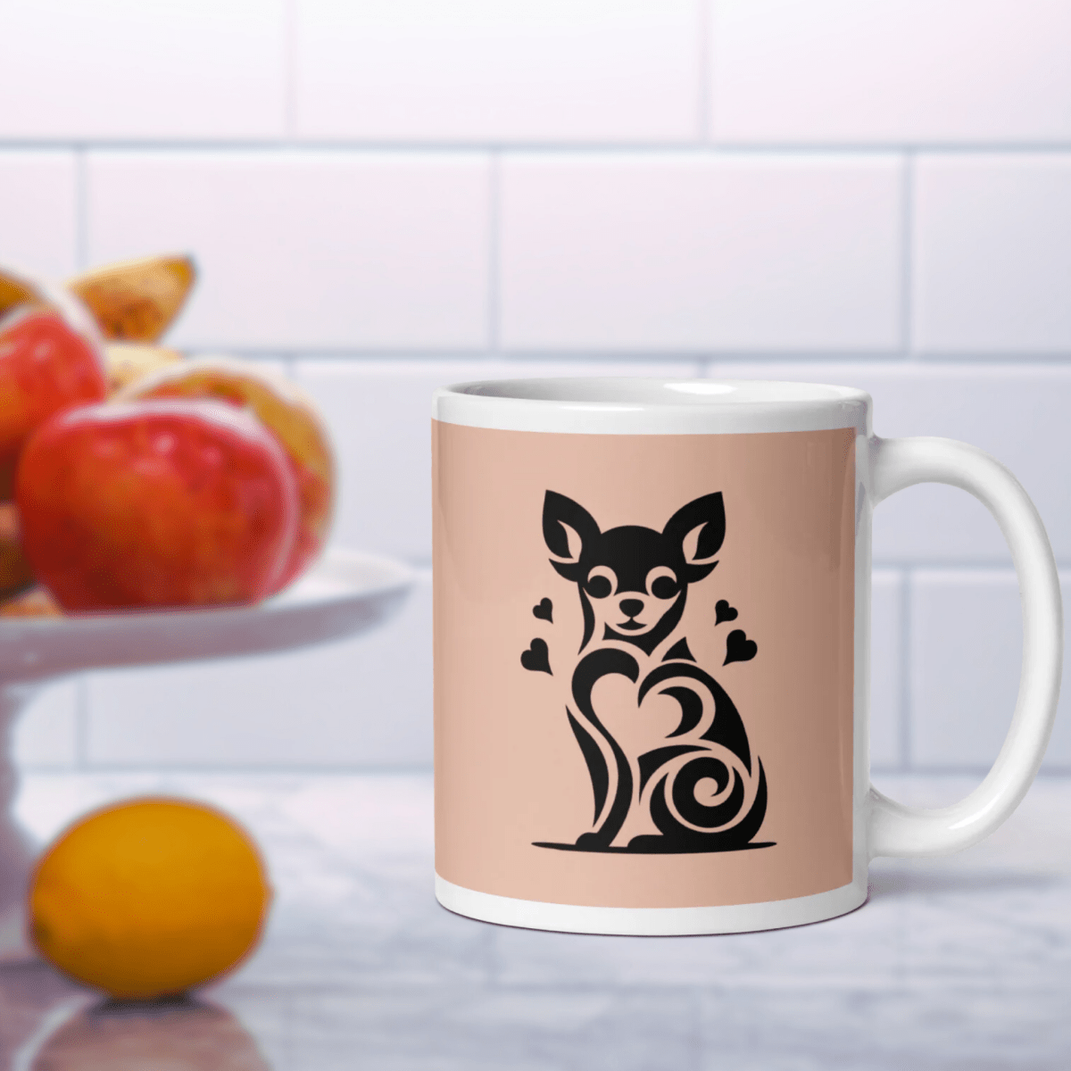 Tiny Heart - Big Love - "Tiny Heart. Big Love. Endless Joy." - Signature Mug (Color: Zinnwaldite) - Coffee Mug - Speak Up 4 Paws