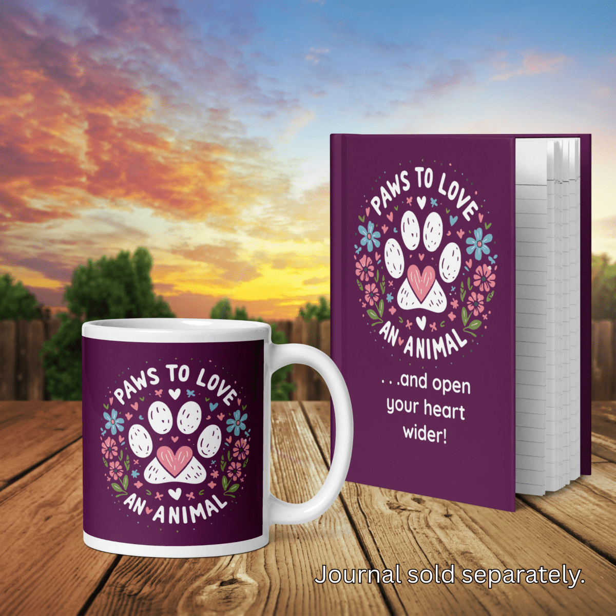 "Paws to Love an Animal" - Mug - Coffee Mug - Speak Up 4 Paws