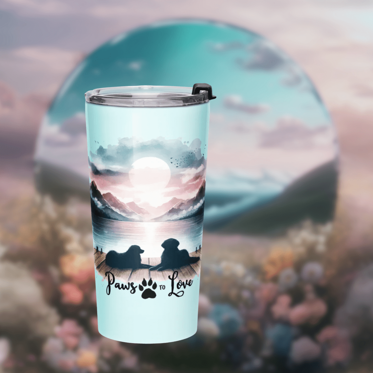 Stillness. Loyal. Forever. - Tumbler - Tapered Tumbler - Speak Up 4 Paws