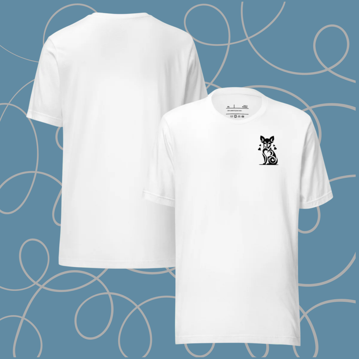 Tiny Heart - Big Love - Everyday Plus Tee | COLORS: Red, Athletic Heather, White - Unisex Staple Tee - Speak Up 4 Paws