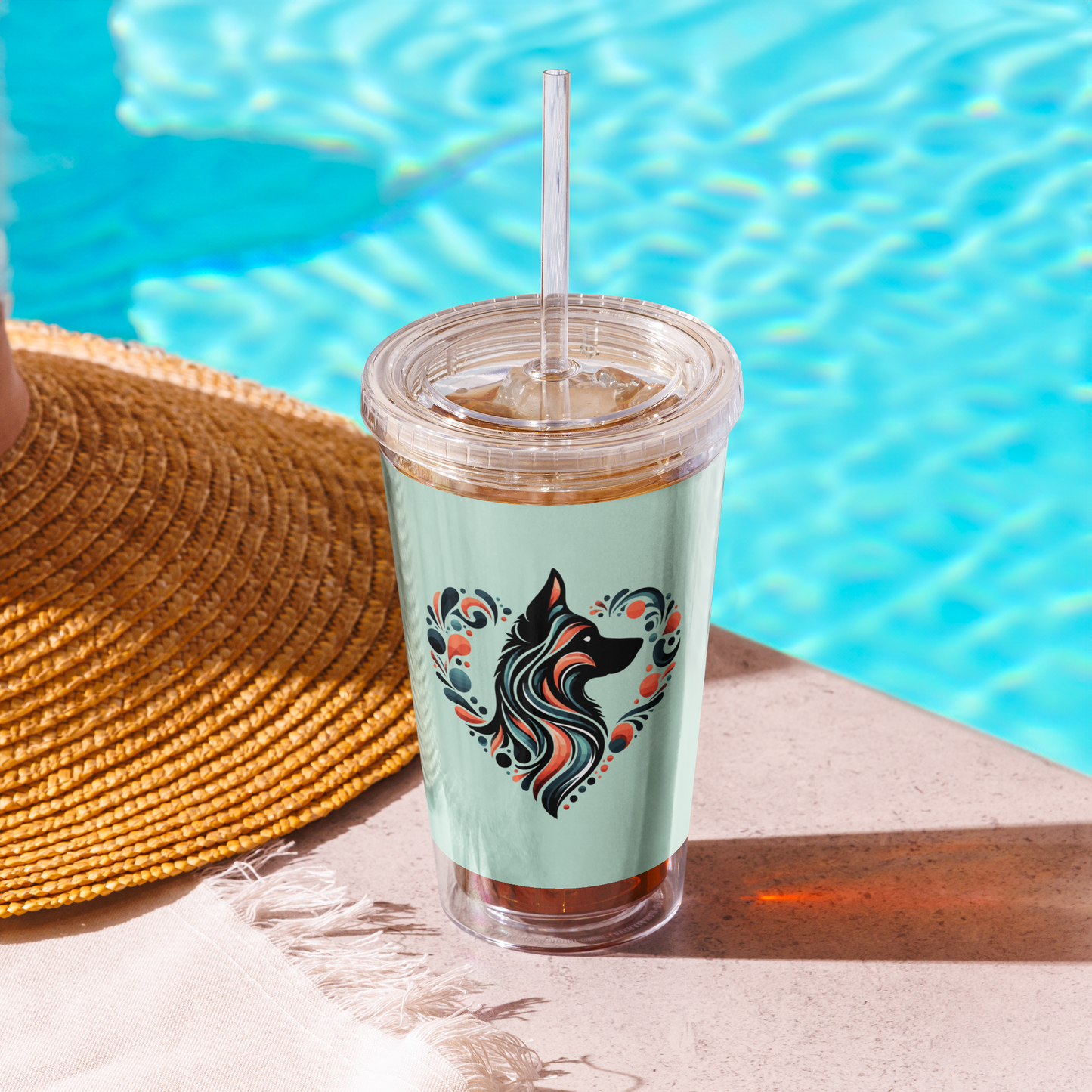 Vibrant Heart Plastic Tumbler (Booth Exclusive)