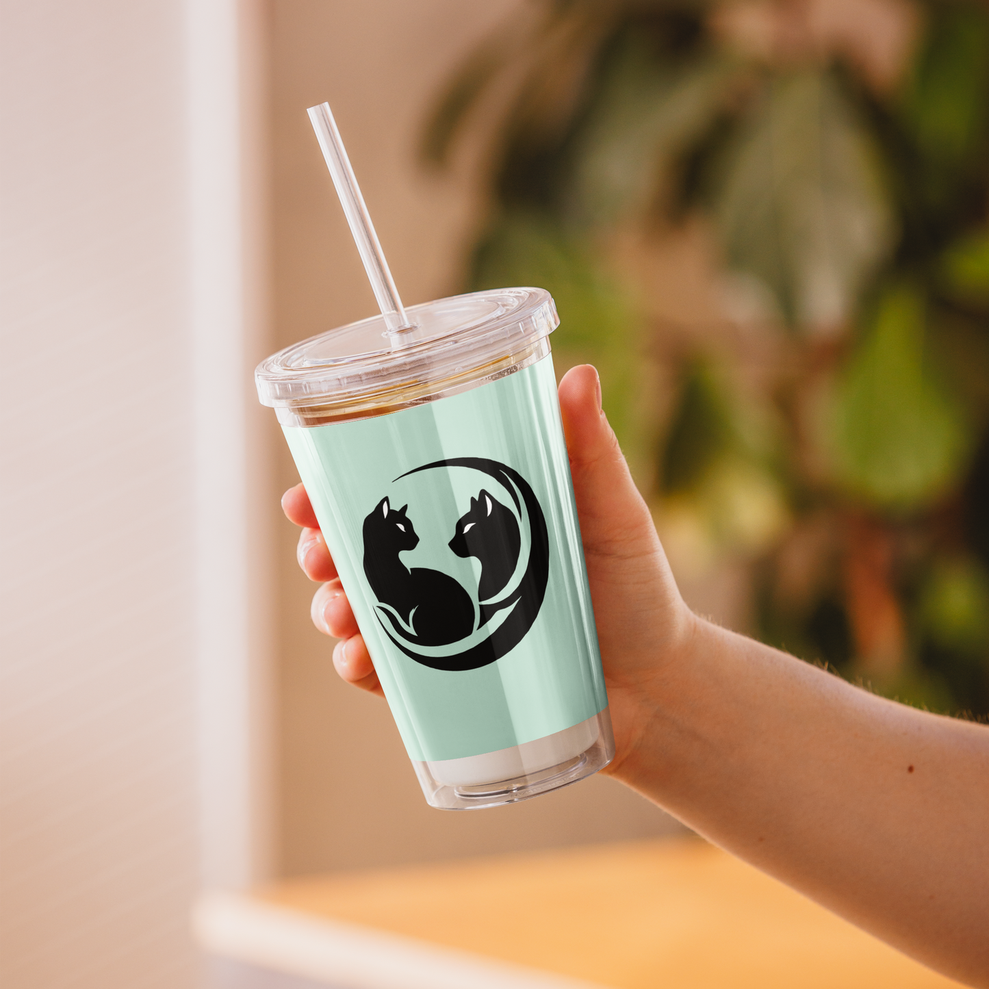 Whiskered Harmony Plastic Tumbler (Booth Exclusive)