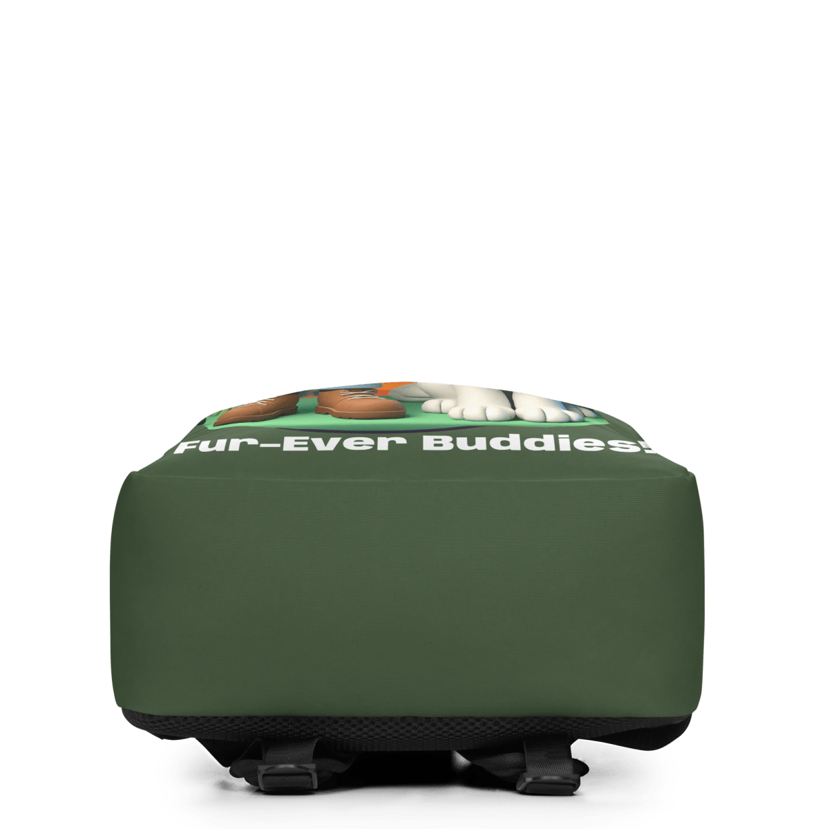 Paws to Fish - Pawfect Backpack (Color: Tom Thumb) - AOP Min Backpack - Speak Up 4 Paws
