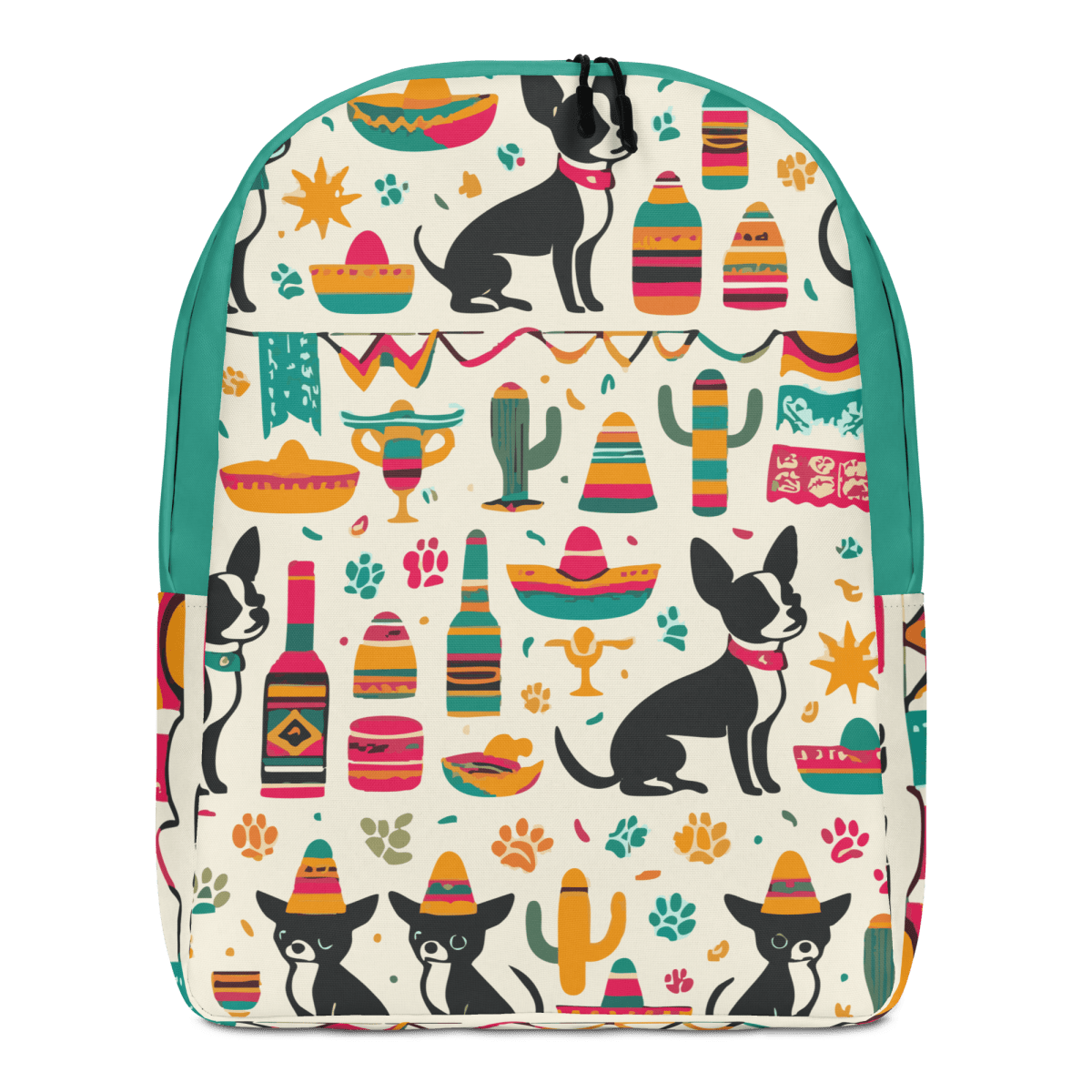 ChiChi Party - Pawfect Backpack (Color: Niagara) - AOP Min Backpack - Speak Up 4 Paws
