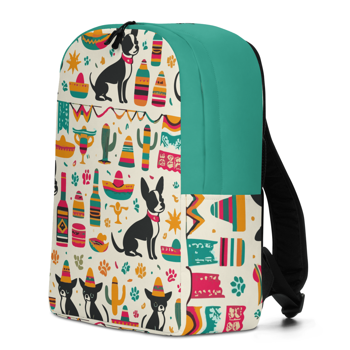 ChiChi Party - Pawfect Backpack (Color: Niagara) - AOP Min Backpack - Speak Up 4 Paws