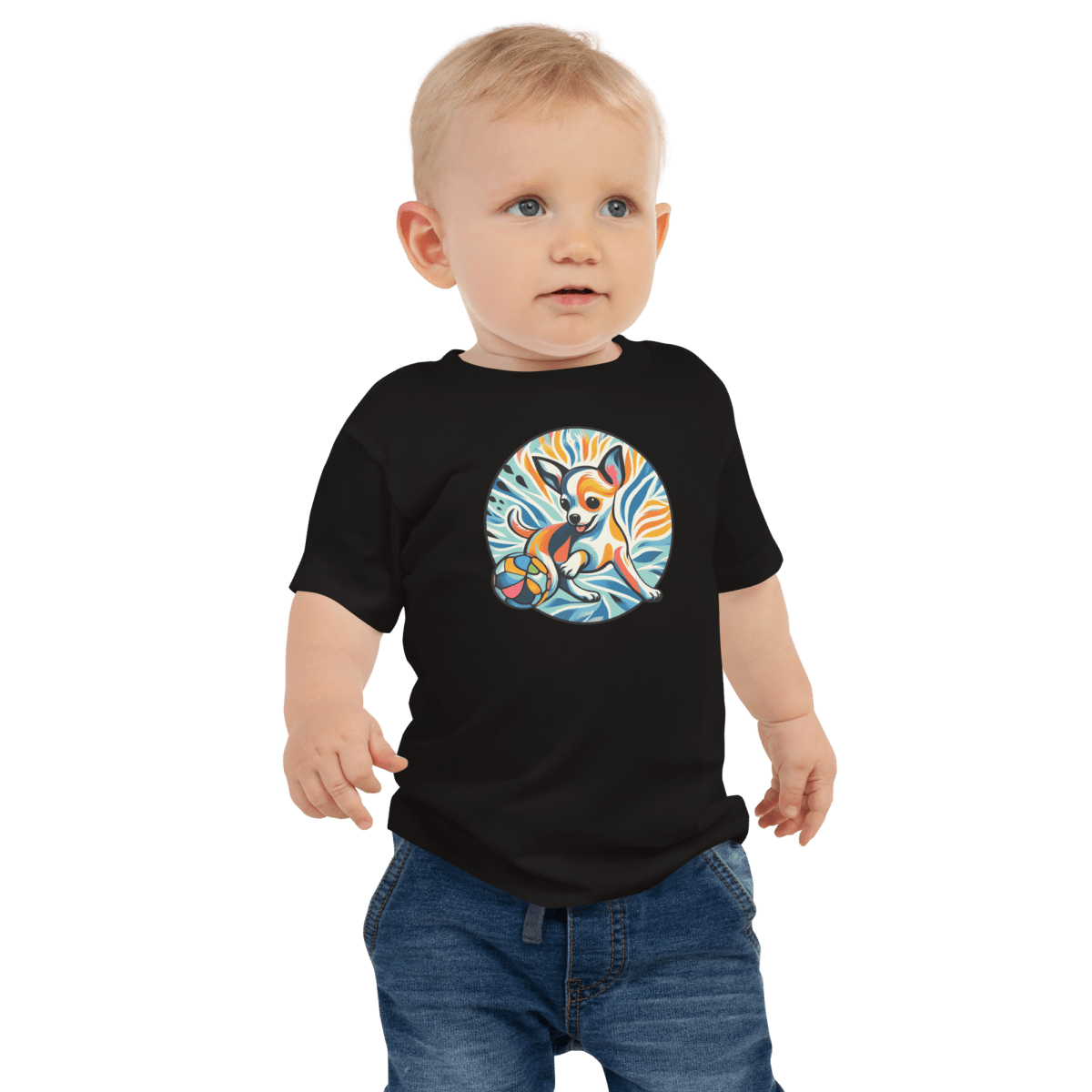 Chihuahua's Playful Dance - Baby Tee - Baby Tee - Speak Up 4 Paws