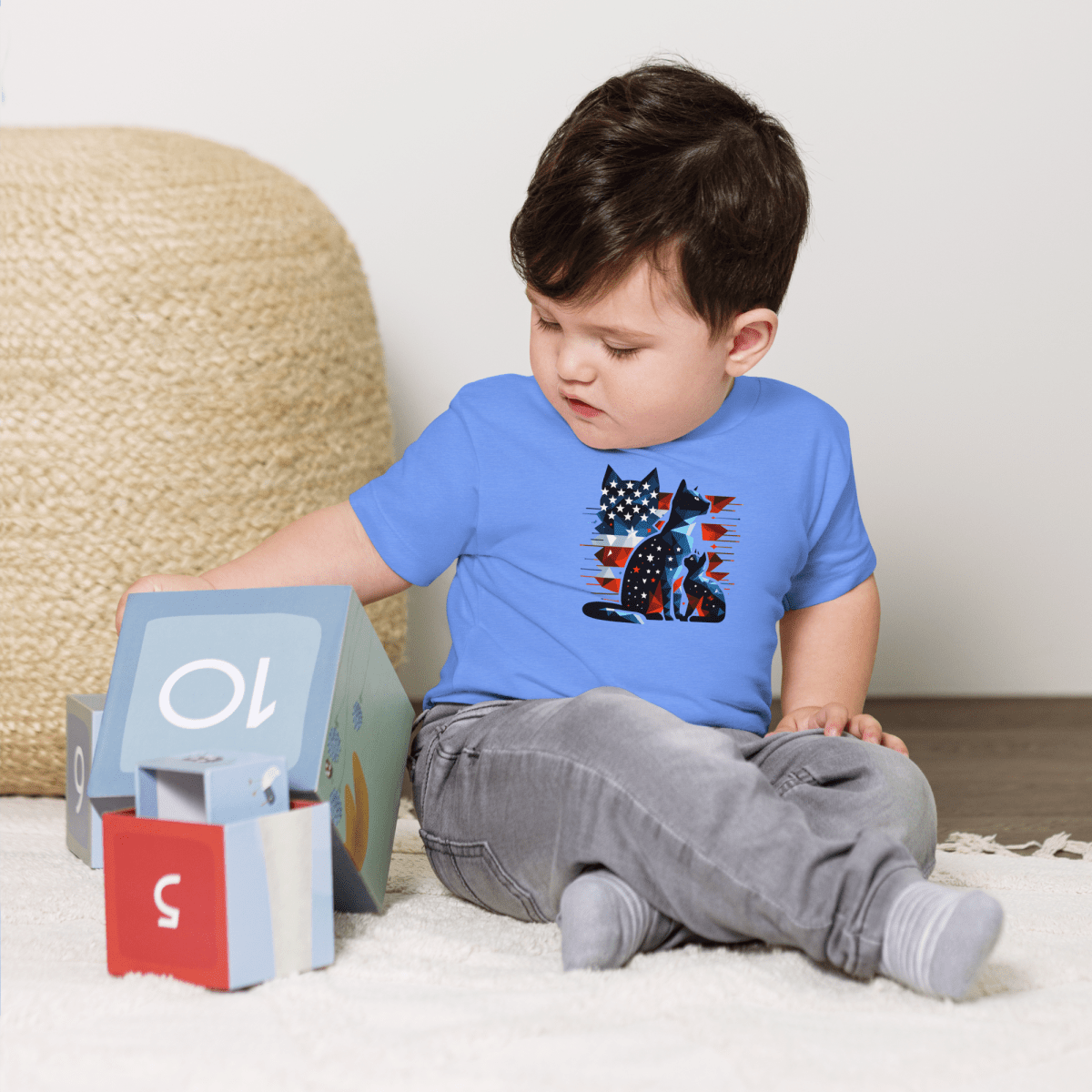 Stars and Stripes Companions - Baby Tee - Baby Tee - Speak Up 4 Paws