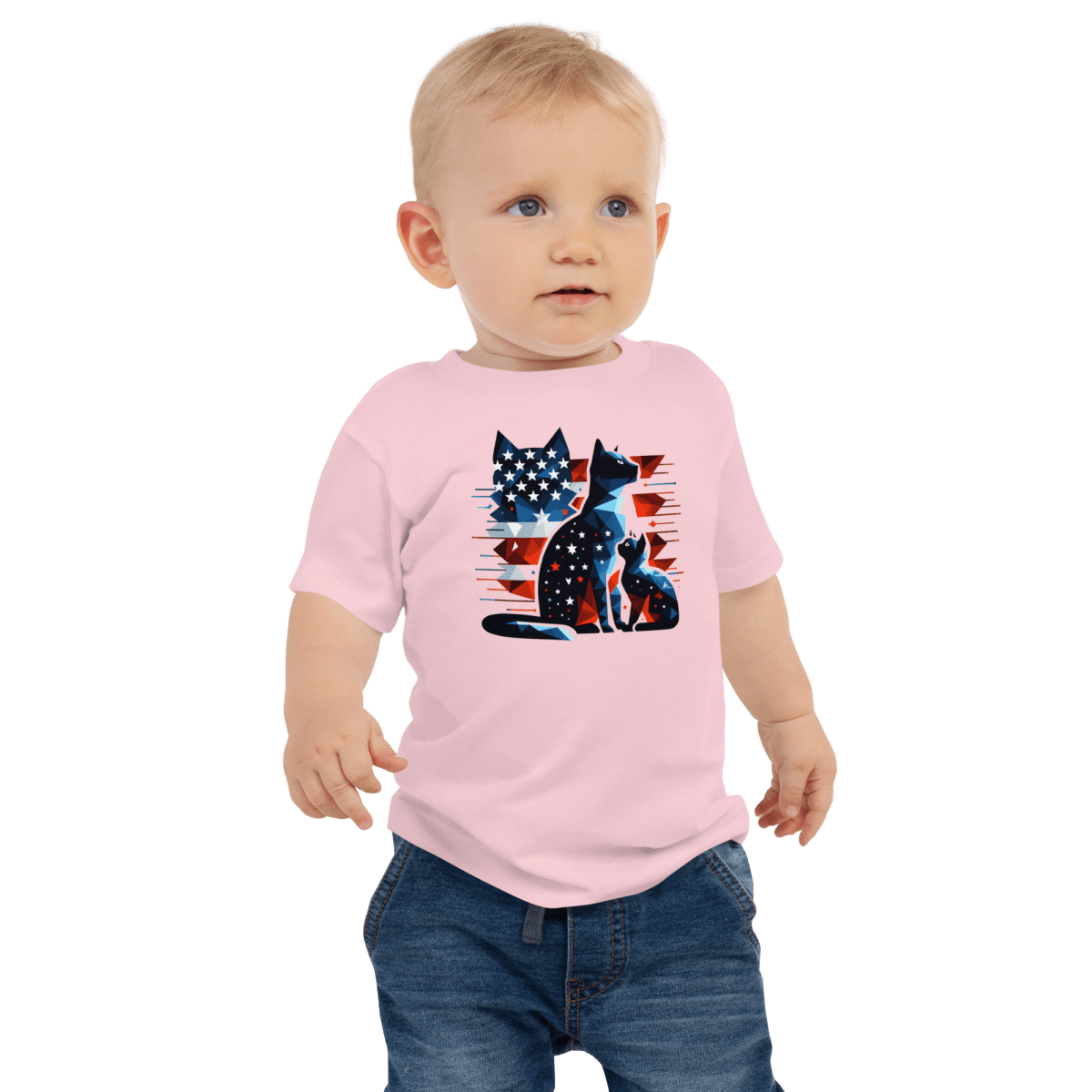Stars and Stripes Companions - Baby Tee - Baby Tee - Speak Up 4 Paws