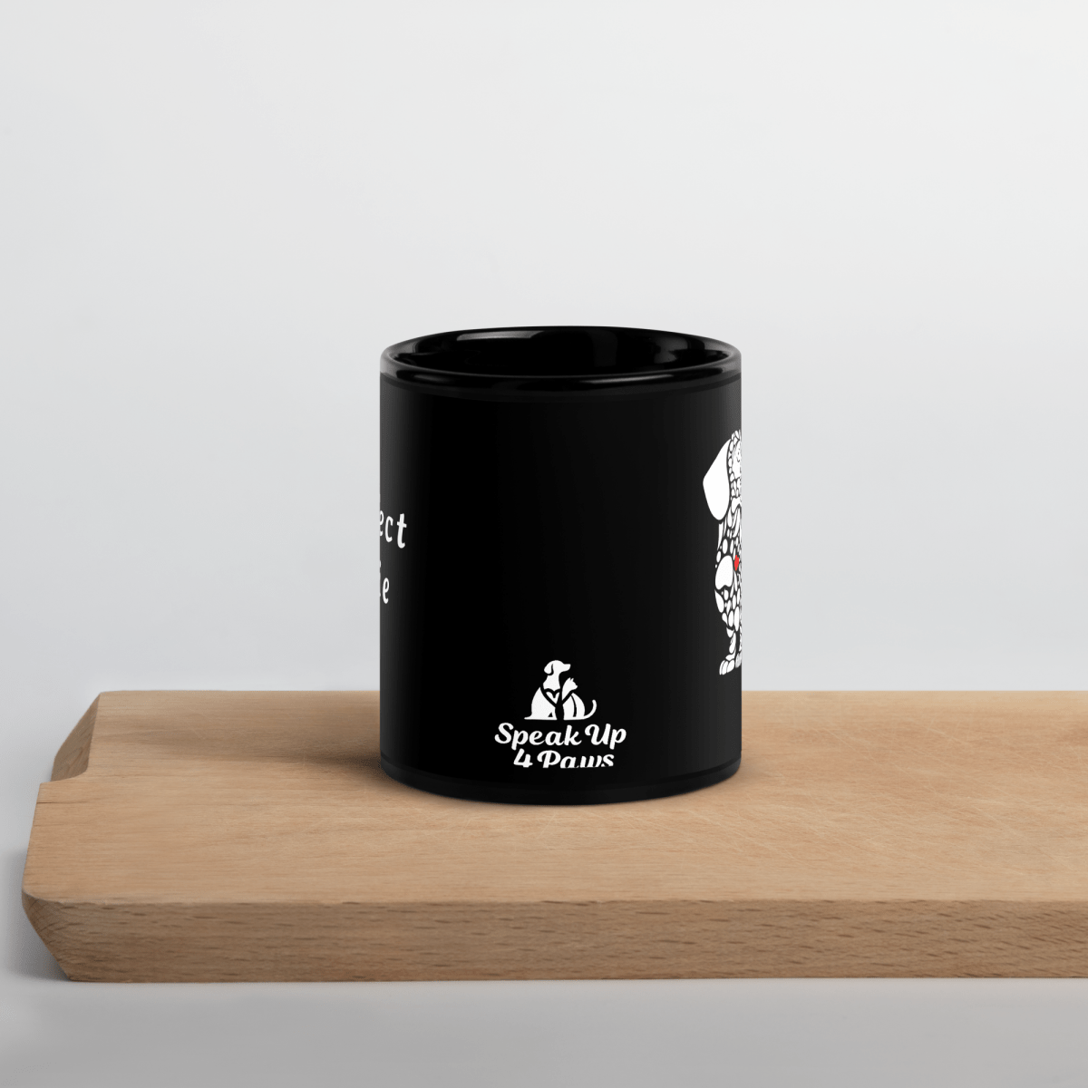 Pawfect Doxie - Purely Paws Mug 11 oz. - Black Coffee Mug - Speak Up 4 Paws