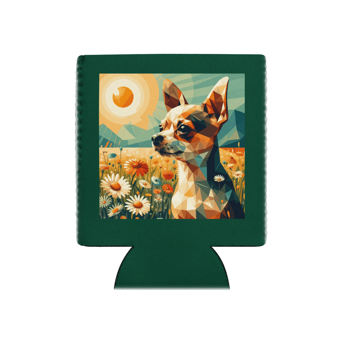 Daisy Moments - Cool Paws Can Cooler (Color: British Racing Green) - Can Cooler - Speak Up 4 Paws