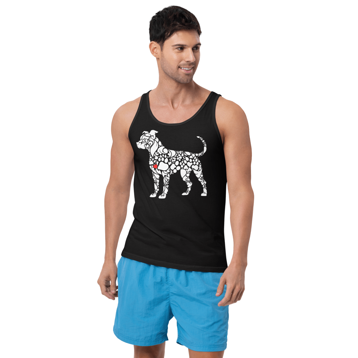 Paws of Loyalty - Unisex Tank Top - Unisex Tank Top - Speak Up 4 Paws