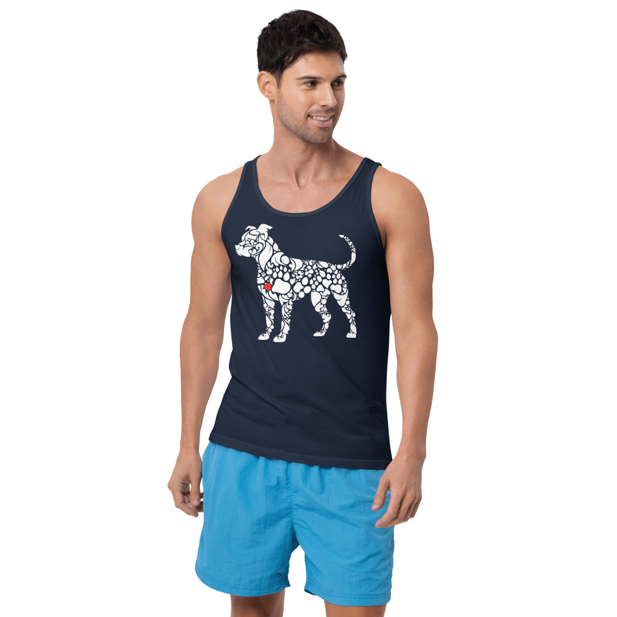 Paws of Loyalty - Unisex Tank Top - Unisex Tank Top - Speak Up 4 Paws