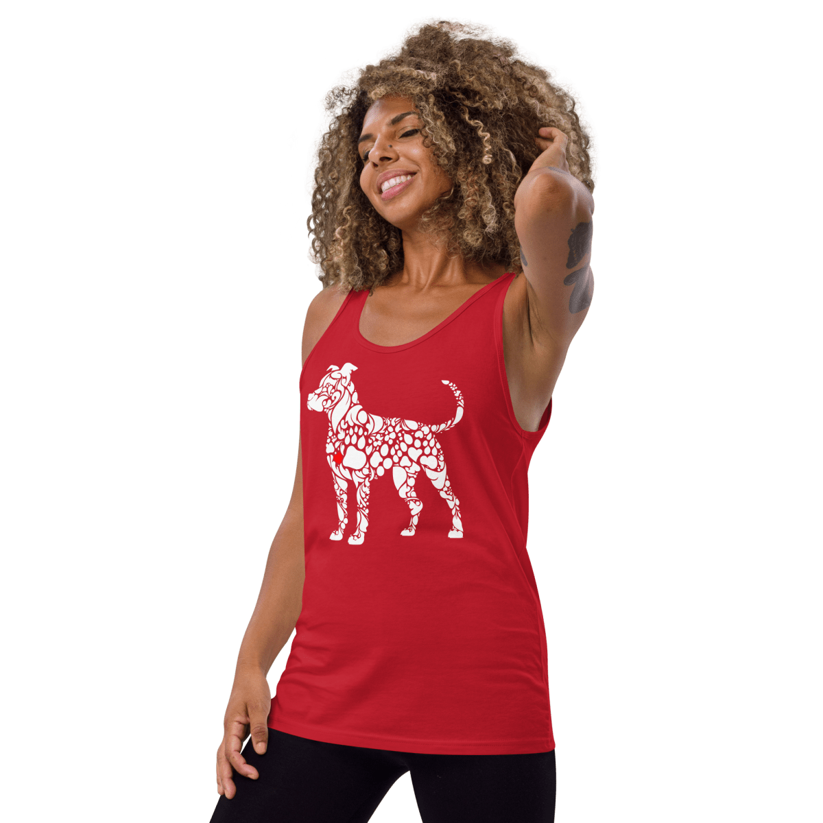 Paws of Loyalty - Unisex Tank Top - Unisex Tank Top - Speak Up 4 Paws