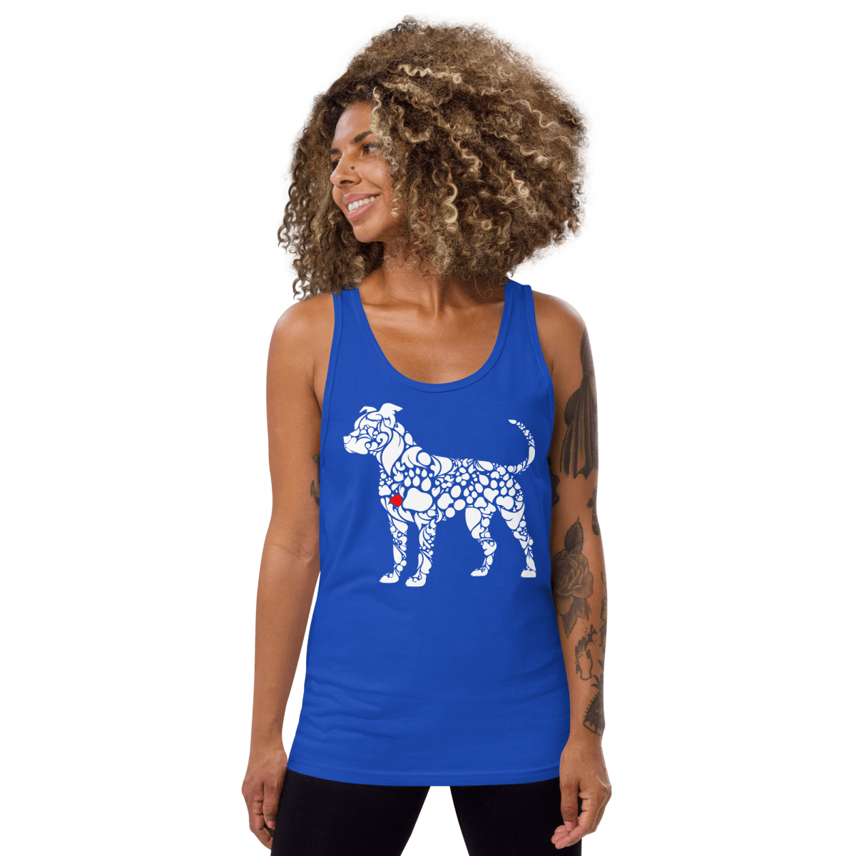 Paws of Loyalty - Unisex Tank Top - Unisex Tank Top - Speak Up 4 Paws
