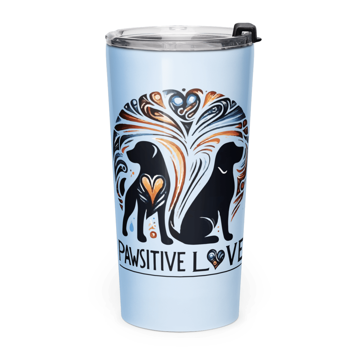 "Love shines brighter together." - Tumbler - Tapered Tumbler - Speak Up 4 Paws