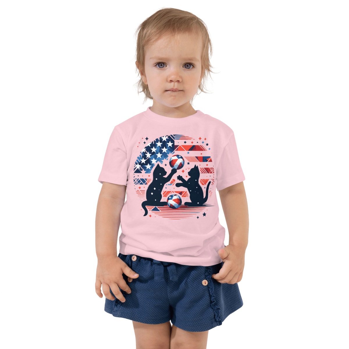 Patriotic Playtime - Toddler Tee - Toddler Tee - Speak Up 4 Paws