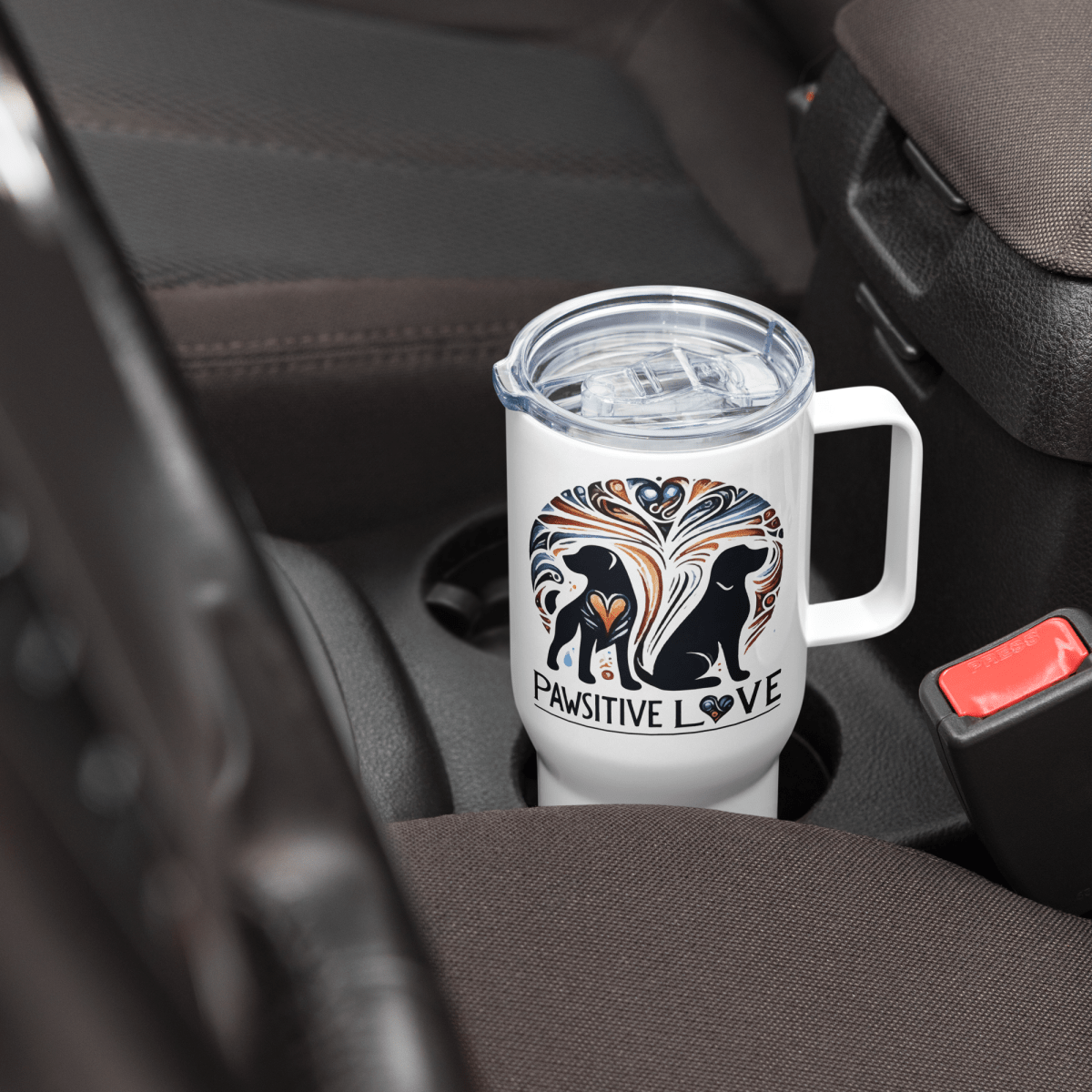 Radiant Companions - Pawfect Journey Mug (25 oz & 40 oz) - Travel Mug - Speak Up 4 Paws