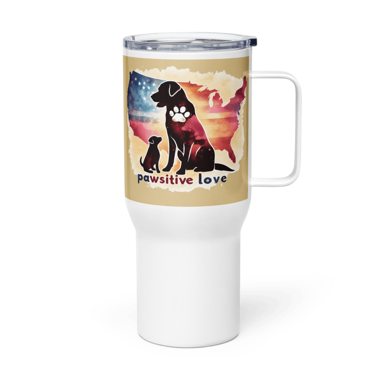 United by Paws - "united by paws" - TrailMate Tumbler (Color: New Orleans) - Travel Mug - Speak Up 4 Paws