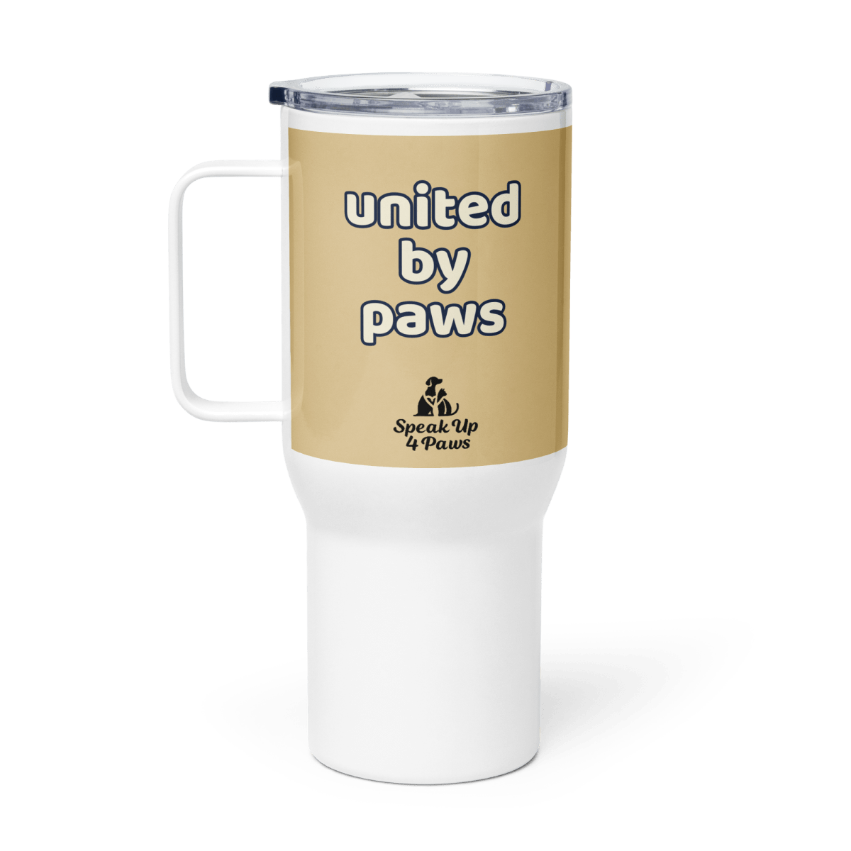 United by Paws - "united by paws" - TrailMate Tumbler (Color: New Orleans) - Travel Mug - Speak Up 4 Paws