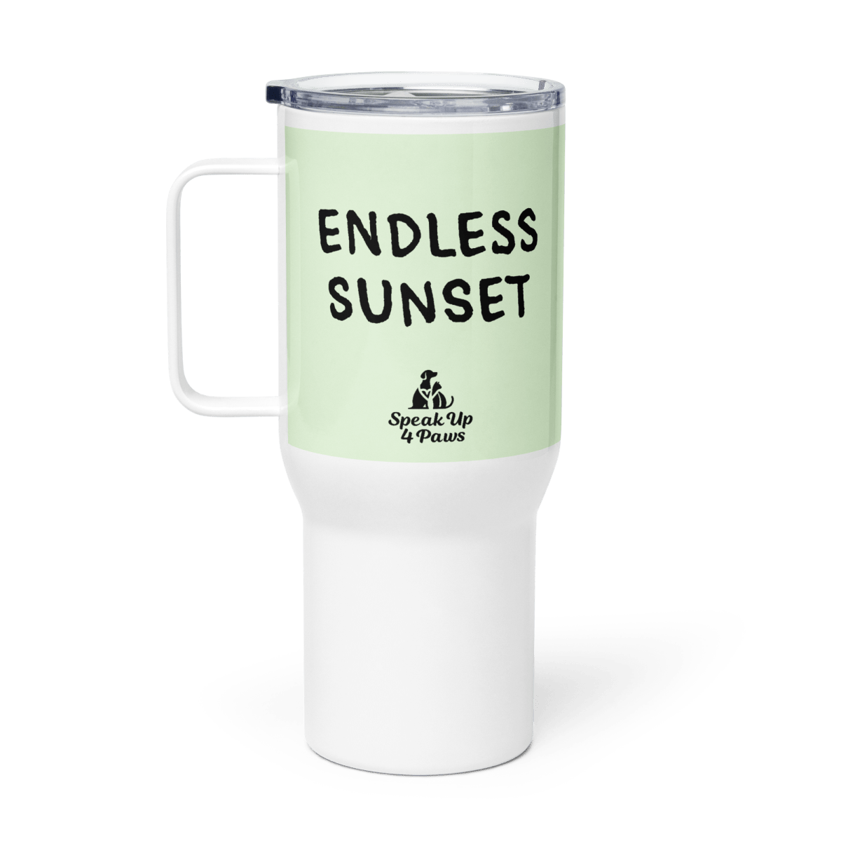Endless Sunset - "Endless Sunset" - TrailMate Tumbler (Color: Panache) - Travel Mug - Speak Up 4 Paws