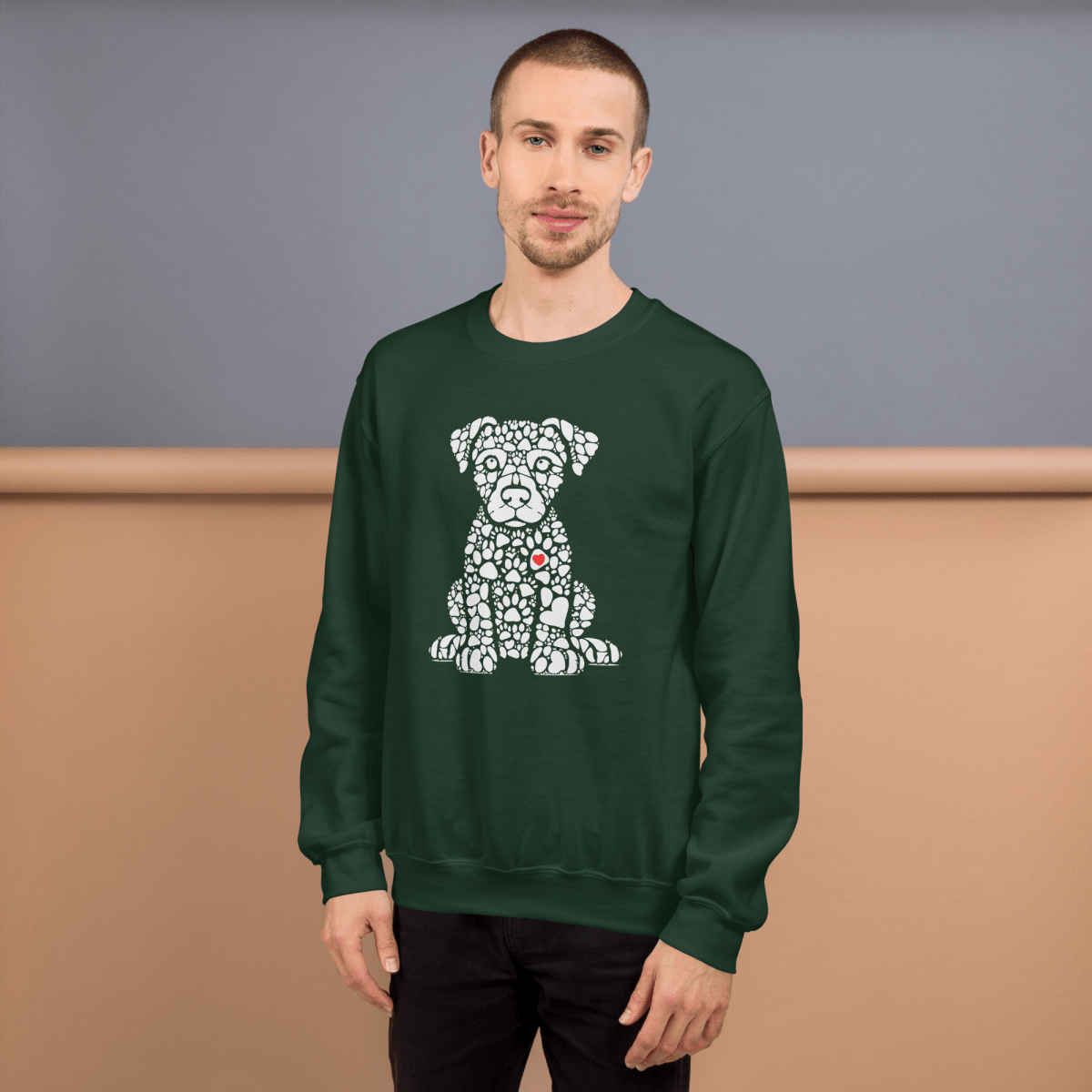 Puppy Paws - Preshrunk Sweatshirt - Preshrunk Sweatshirt - Speak Up 4 Paws