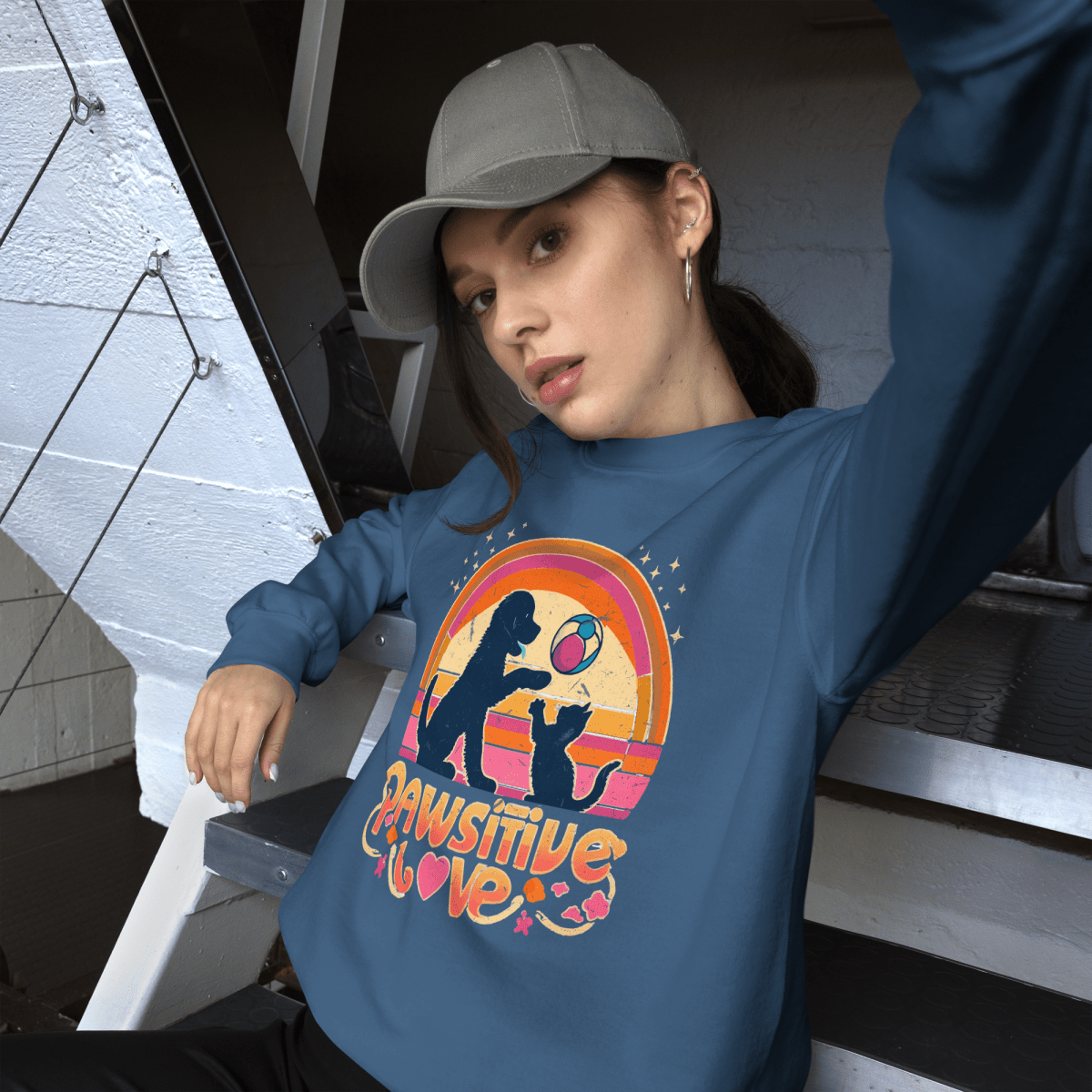 Rainbow Connection - Preshrunk Sweatshirt - Preshrunk Sweatshirt - Speak Up 4 Paws