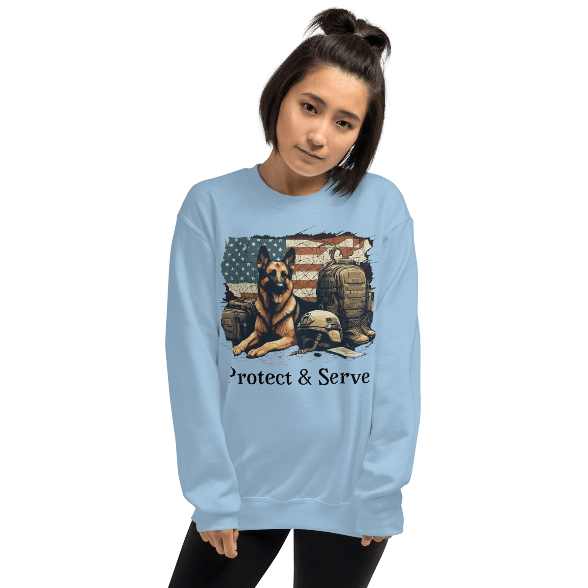 Sentinel of Valor - Preshrunk Sweatshirt - Preshrunk Sweatshirt - Speak Up 4 Paws