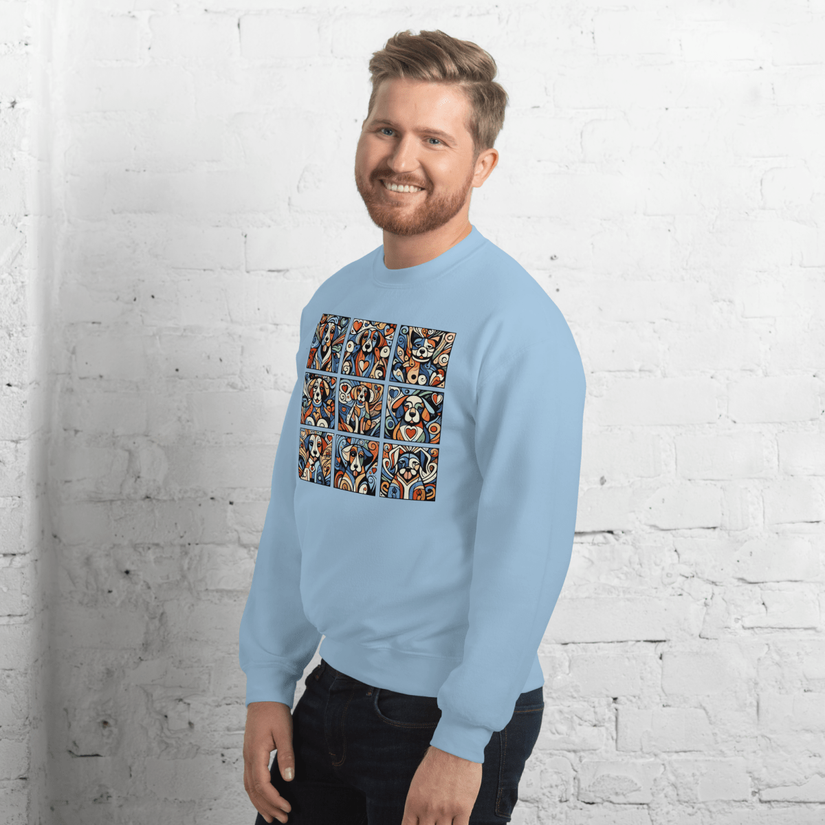 Artful Canines - Preshrunk Sweatshirt - Preshrunk Sweatshirt - Speak Up 4 Paws