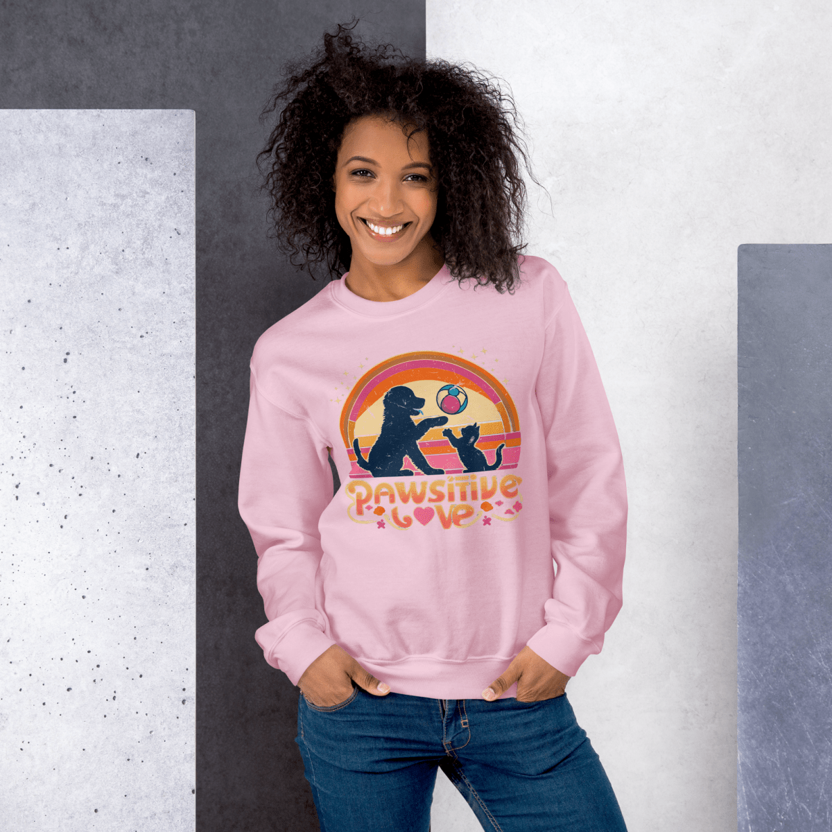 Rainbow Connection - Preshrunk Sweatshirt - Preshrunk Sweatshirt - Speak Up 4 Paws