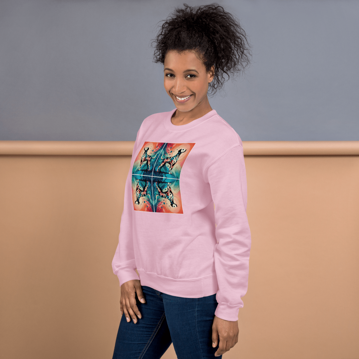 Spotted Harmony - Preshrunk Sweatshirt - Preshrunk Sweatshirt - Speak Up 4 Paws