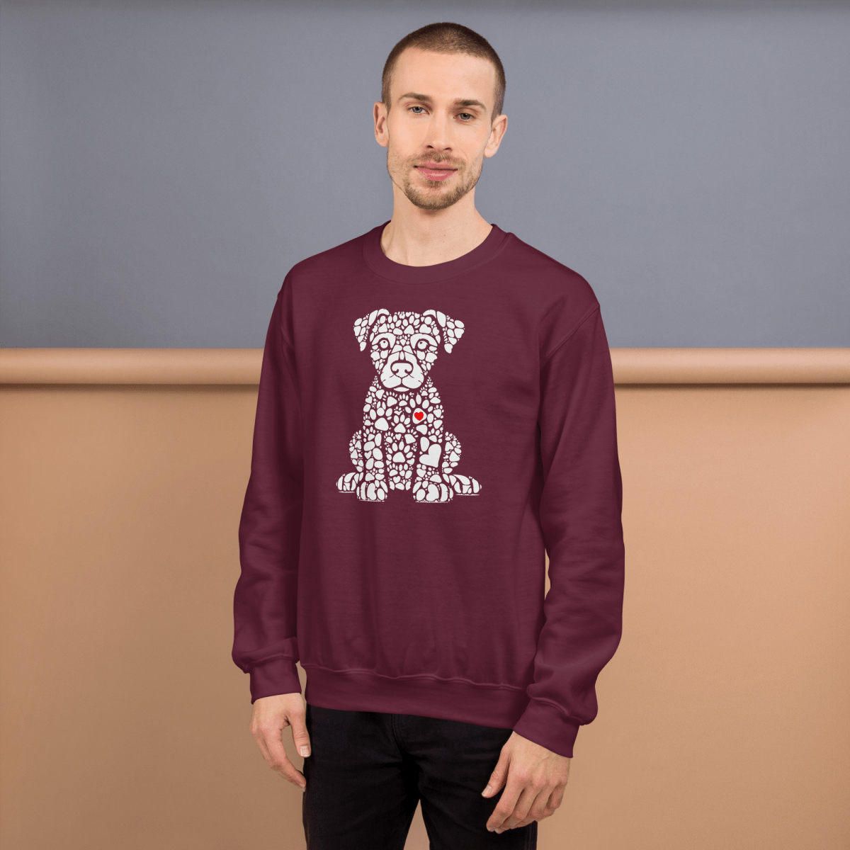 Puppy Paws - Preshrunk Sweatshirt - Preshrunk Sweatshirt - Speak Up 4 Paws