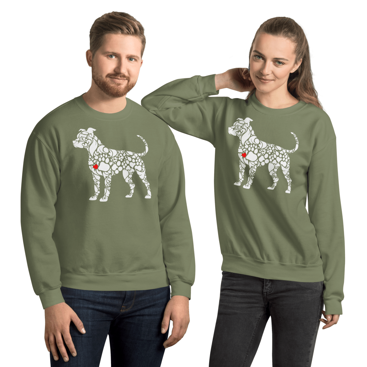 Paws of Loyalty - Preshrunk Sweatshirt - Preshrunk Sweatshirt - Speak Up 4 Paws