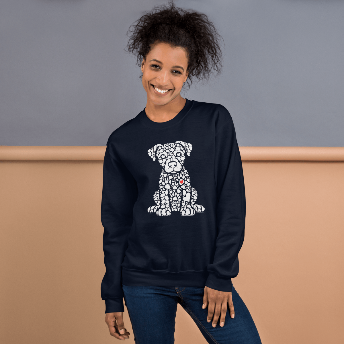 Puppy Paws - Preshrunk Sweatshirt - Preshrunk Sweatshirt - Speak Up 4 Paws