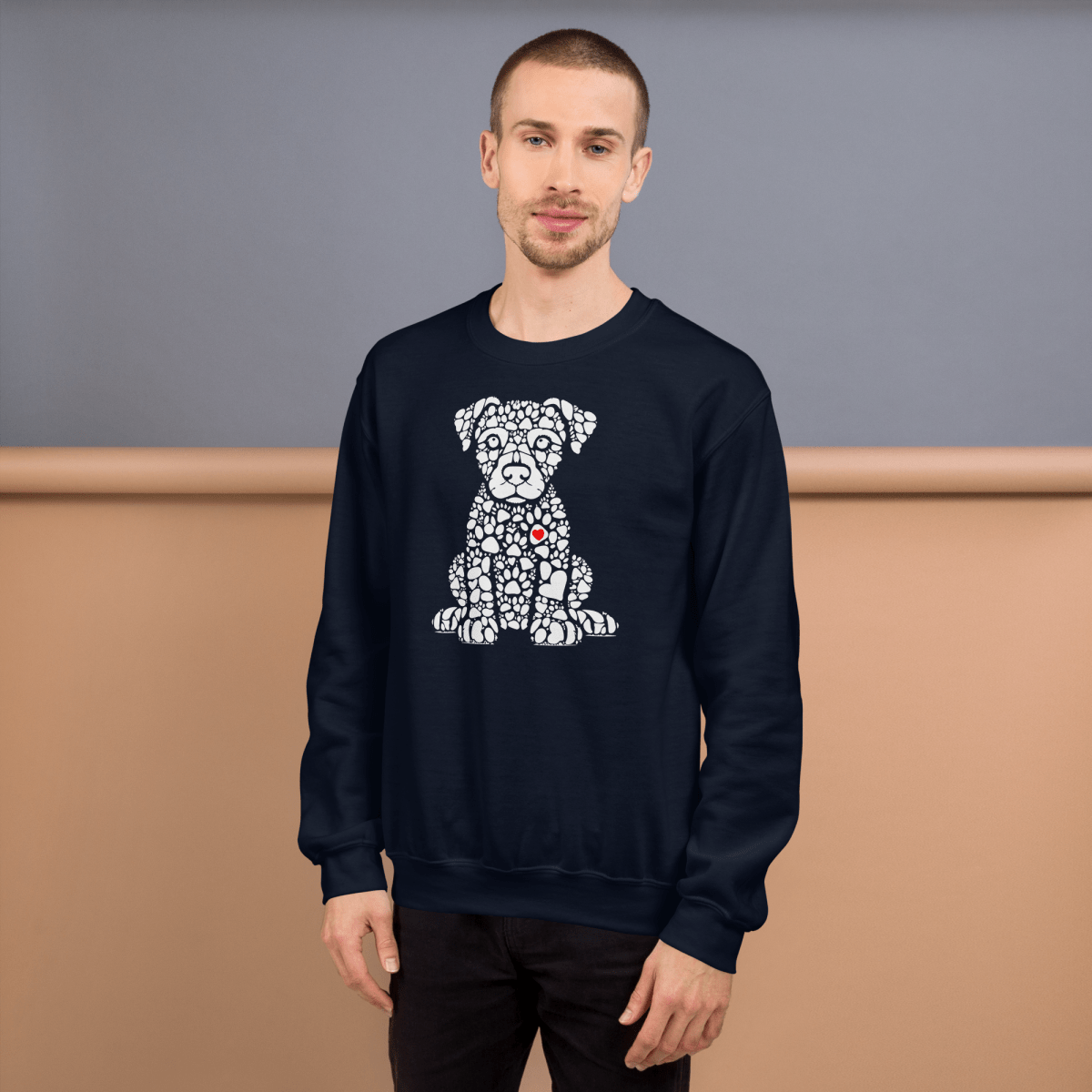 Puppy Paws - Preshrunk Sweatshirt - Preshrunk Sweatshirt - Speak Up 4 Paws
