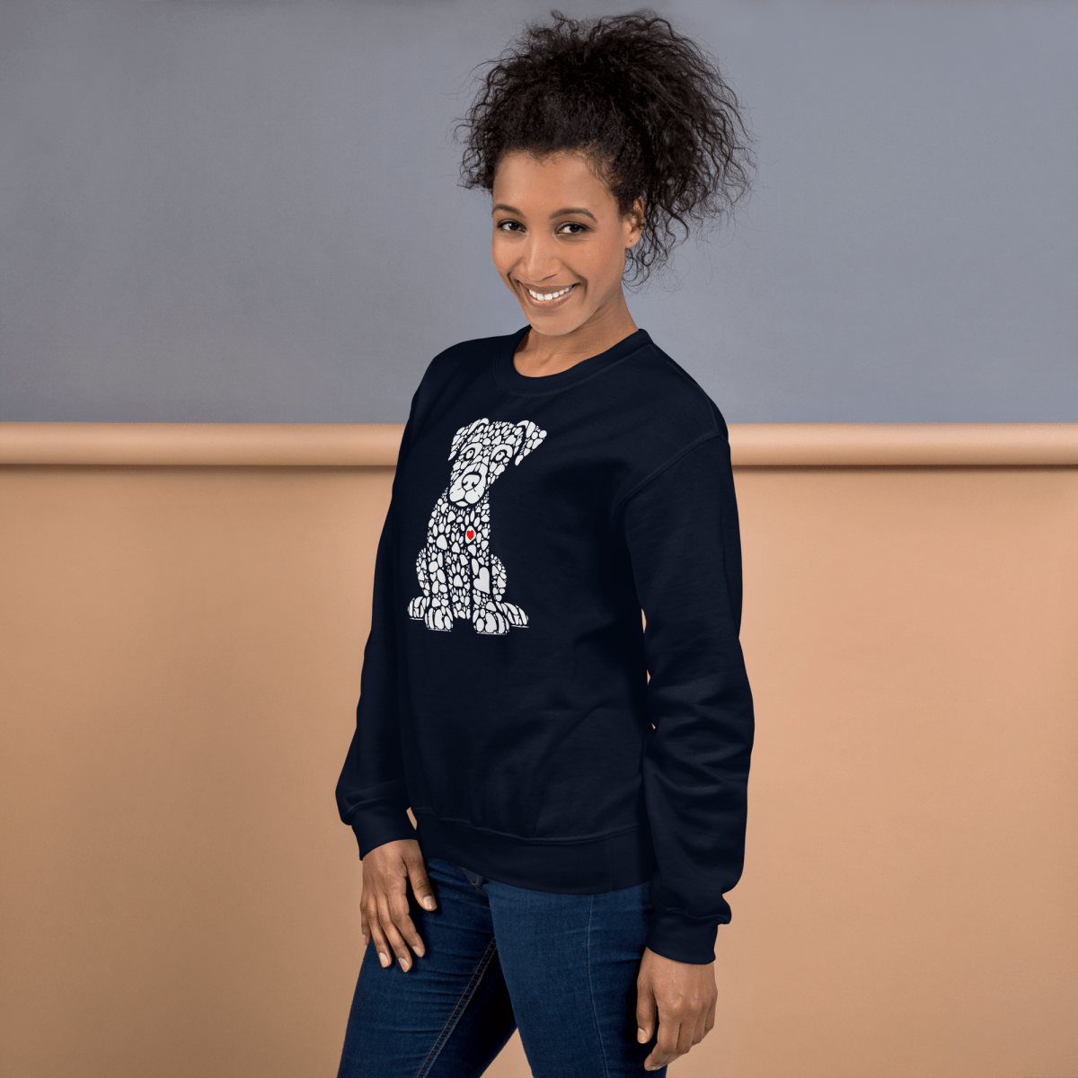 Puppy Paws - Preshrunk Sweatshirt - Preshrunk Sweatshirt - Speak Up 4 Paws