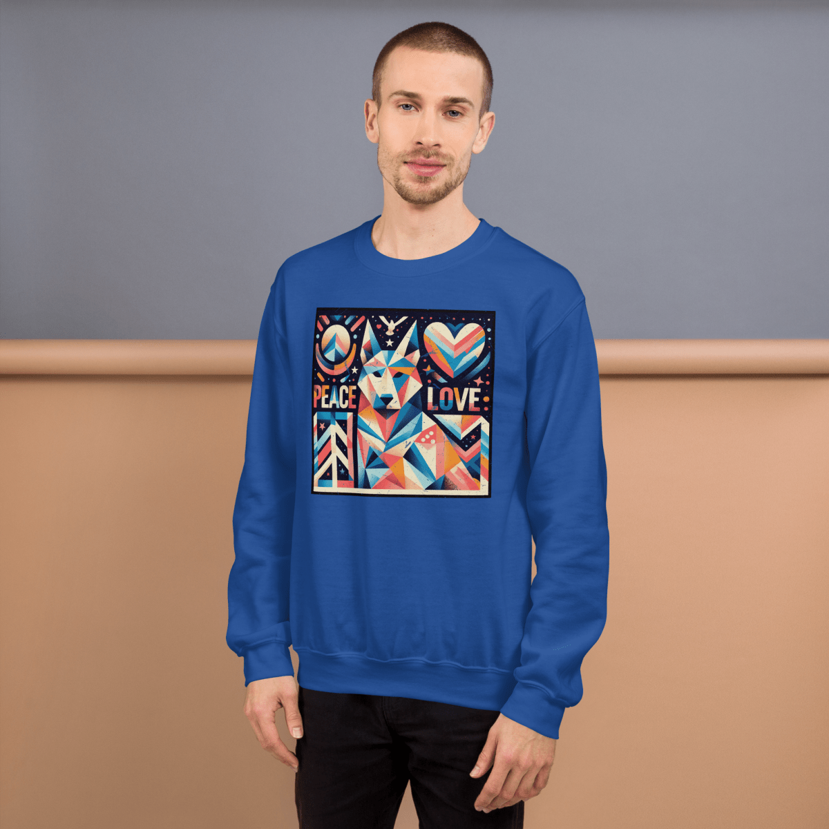 Kaleidoscope Harmony - Preshrunk Sweatshirt - Preshrunk Sweatshirt - Speak Up 4 Paws