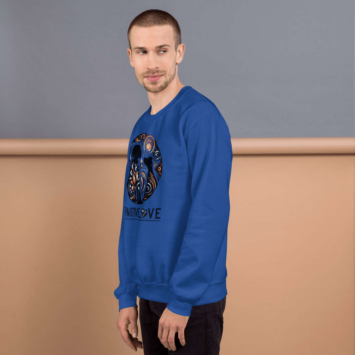 Swirl of Pawsitivity - Preshrunk Sweatshirt - Preshrunk Sweatshirt - Speak Up 4 Paws