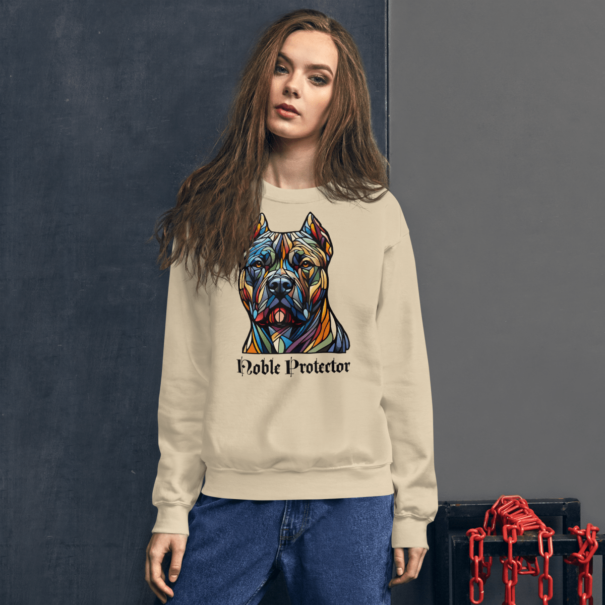 Noble Protector - Preshrunk Sweatshirt - Preshrunk Sweatshirt - Speak Up 4 Paws