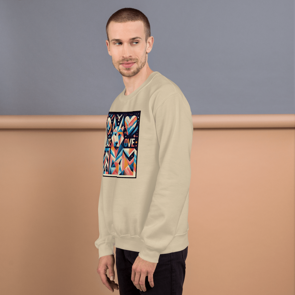 Kaleidoscope Harmony - Preshrunk Sweatshirt - Preshrunk Sweatshirt - Speak Up 4 Paws