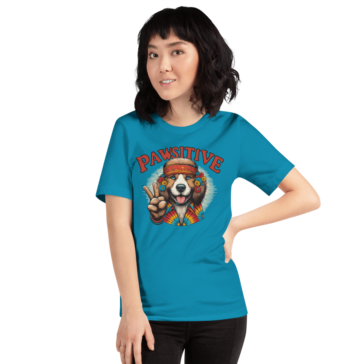Groovy Canine Vibes - Signature Tee - Unisex Staple Tee - Speak Up 4 Paws