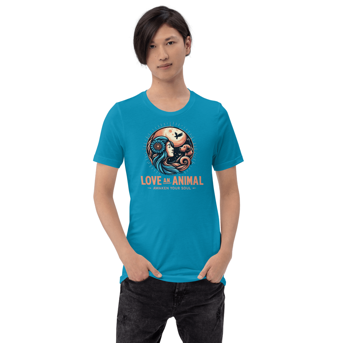 Lunar Serenade - Signature Tee - Unisex Staple Tee - Speak Up 4 Paws