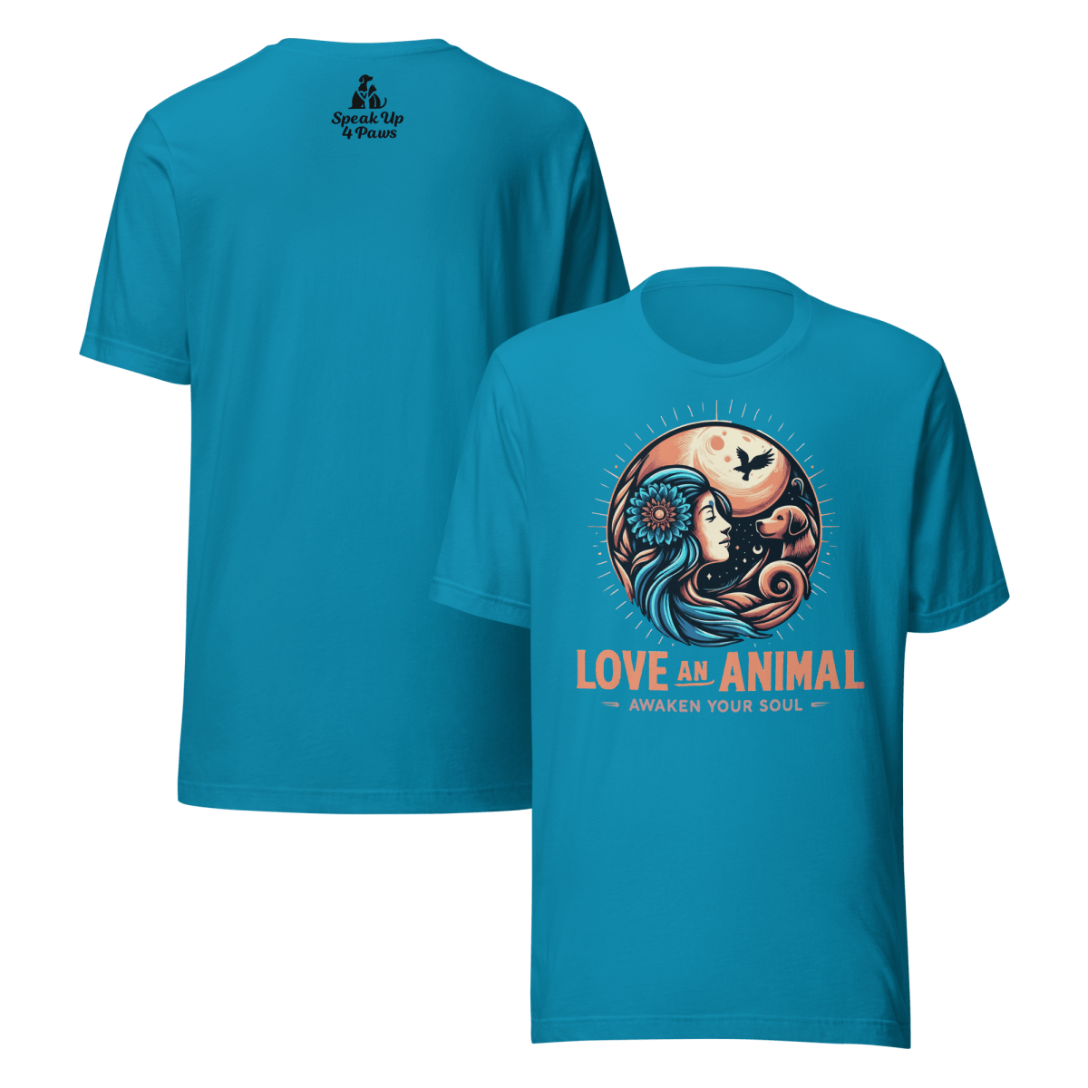 Lunar Serenade - Signature Tee - Unisex Staple Tee - Speak Up 4 Paws