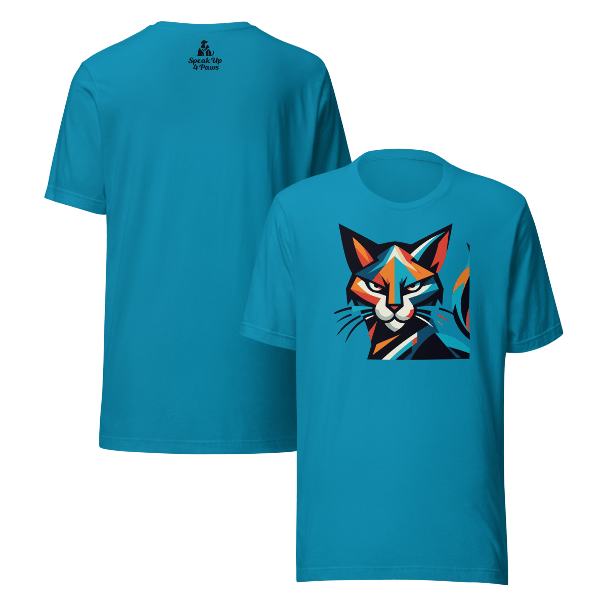 Defiant Feline - Signature Tee - Unisex Staple Tee - Speak Up 4 Paws