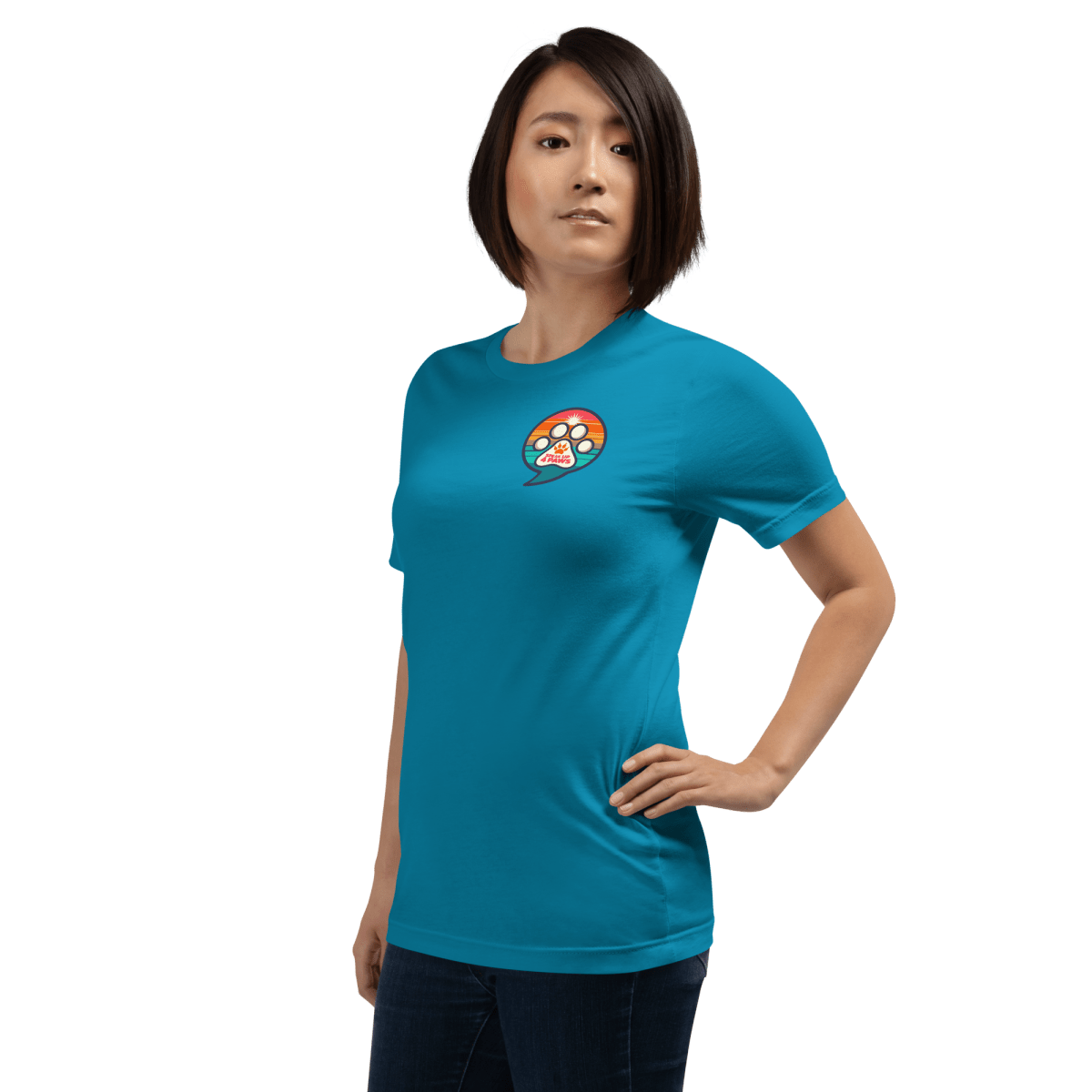 Paws for a Cause - Signature Tee - Unisex Staple Tee - Speak Up 4 Paws