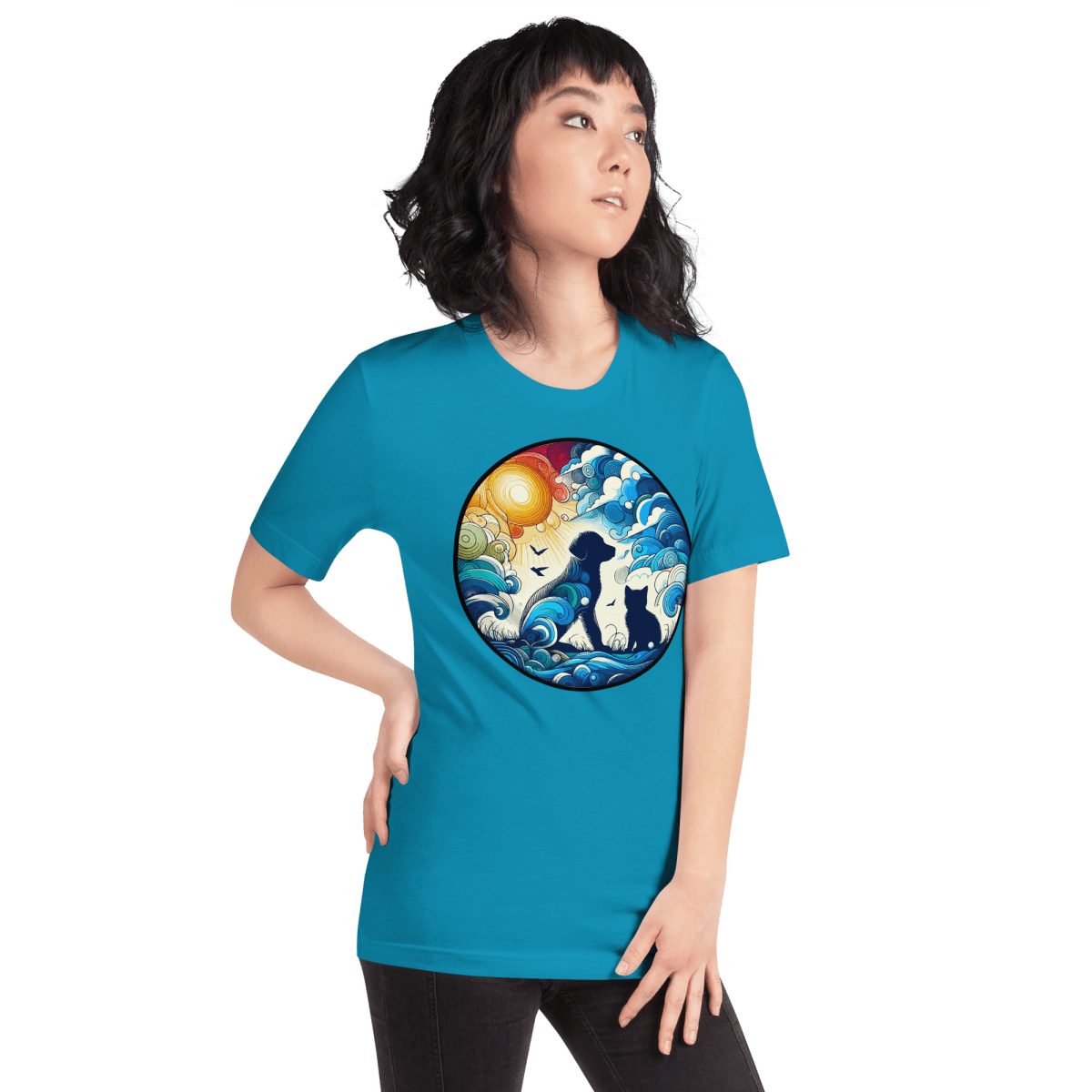 Sun - Kissed Bond - Signature Tee - Unisex Staple Tee - Speak Up 4 Paws