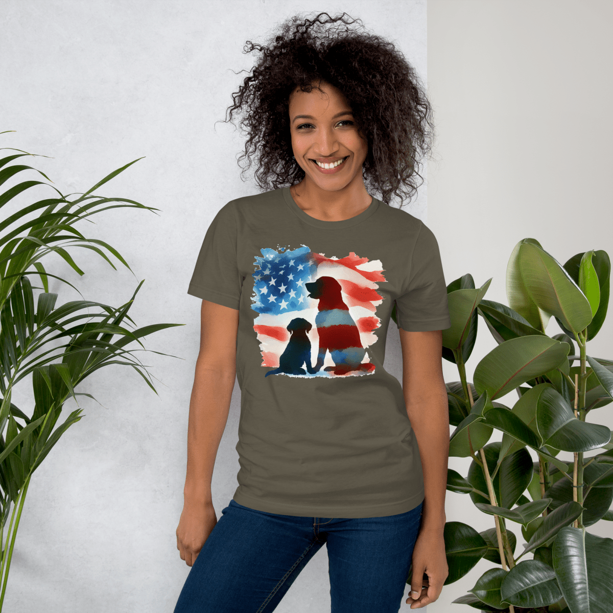 Patriotic Dreams - Signature Tee - Unisex Staple Tee - Speak Up 4 Paws