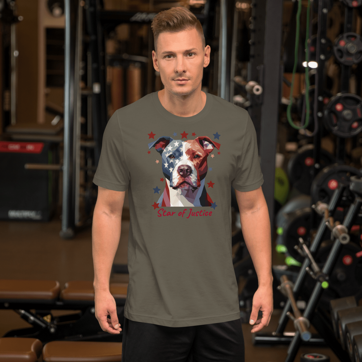 Star of Justice - Signature Tee - Unisex Staple Tee - Speak Up 4 Paws