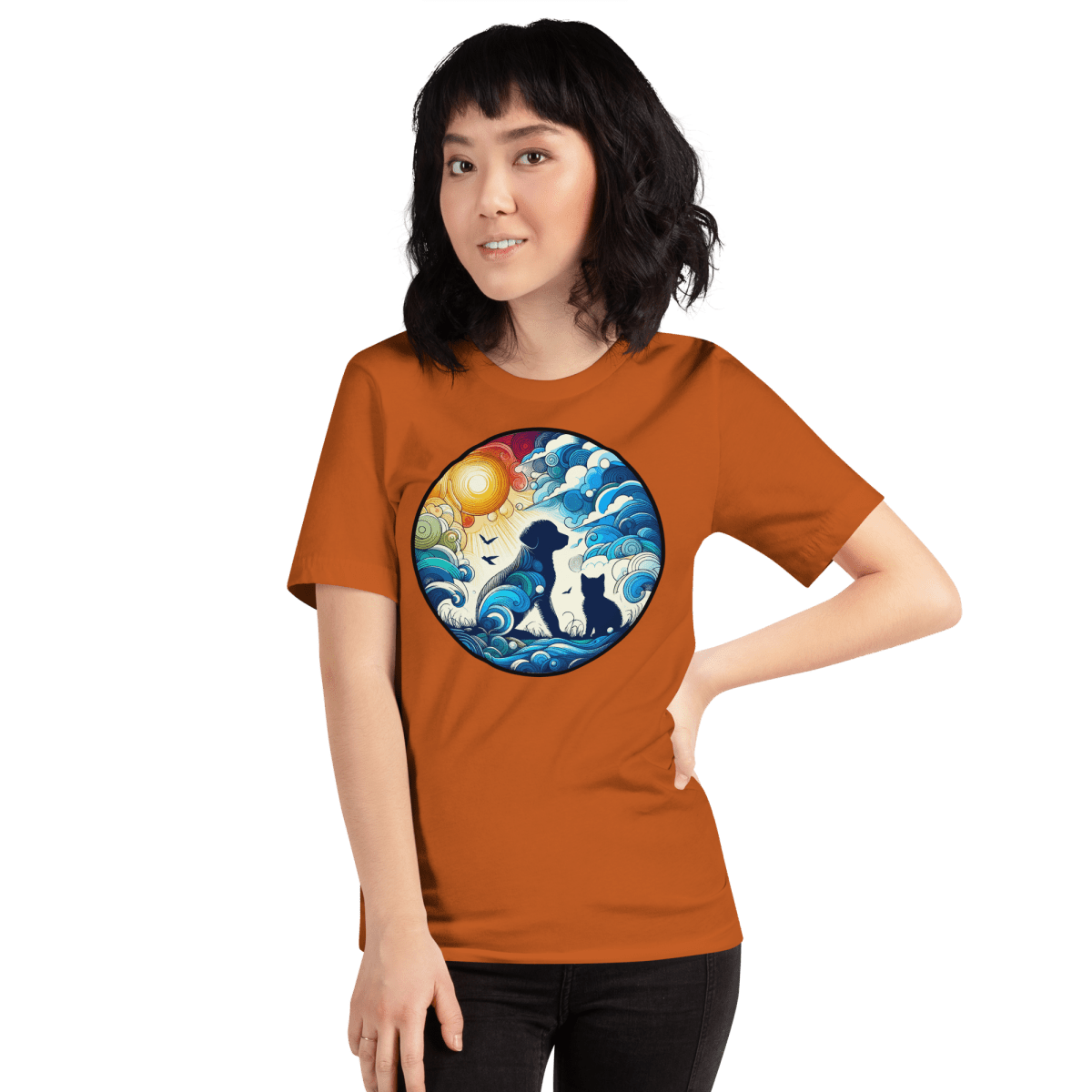 Sun - Kissed Bond - Signature Tee - Unisex Staple Tee - Speak Up 4 Paws